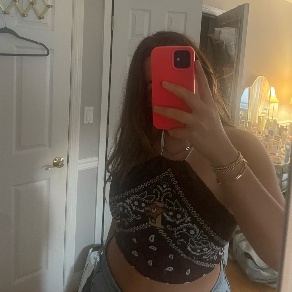lehigh bandana top